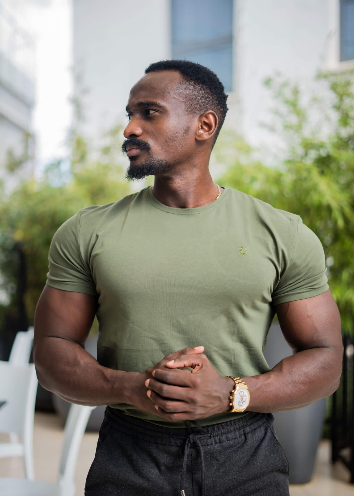 Green Short Sleeve T-Shirt 1